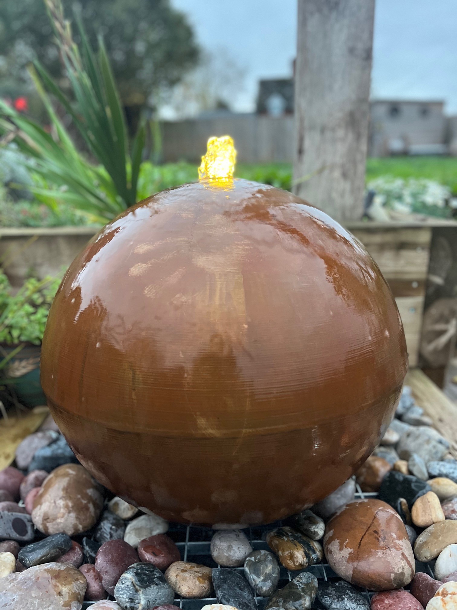 Corten Steel Spheres