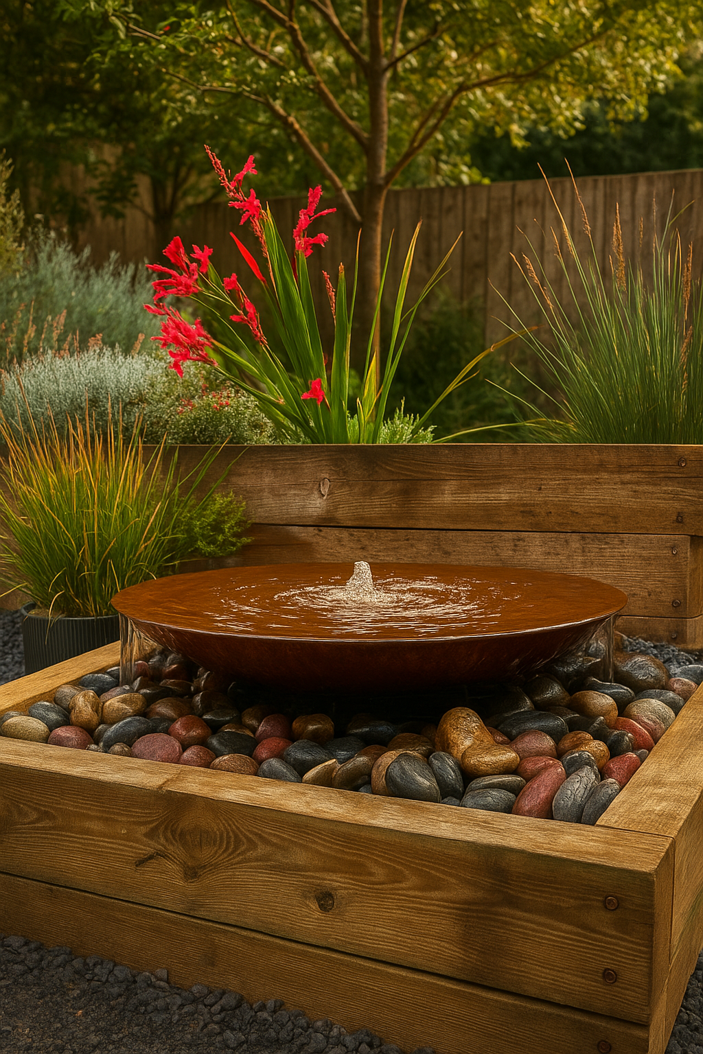 Corten Steel 60cm Bowl